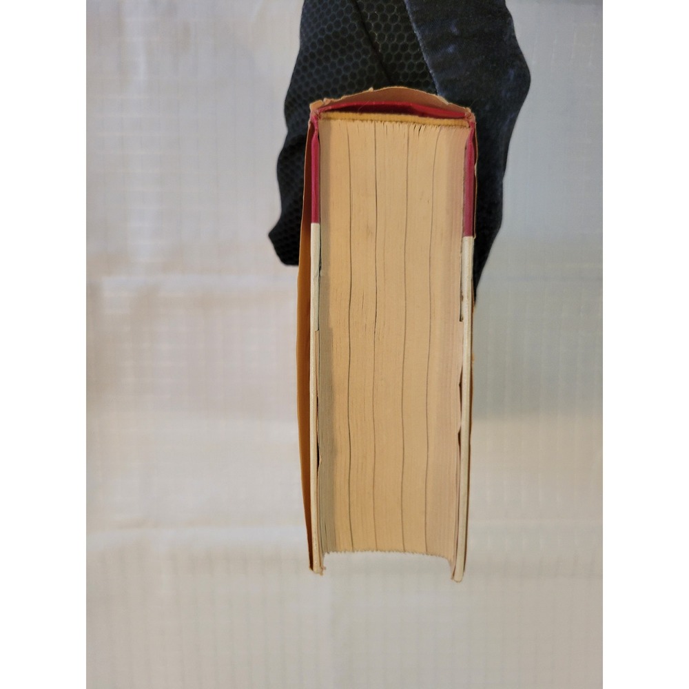 Vintage Hardcover Book with Dust Jacket Red Cream Classic Literature Decorative - Picture 4 of 7